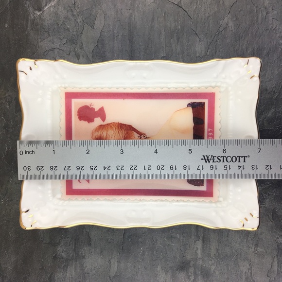 Princess Diana Postage Stamp Commemorative Plate - Picture 5 of 6